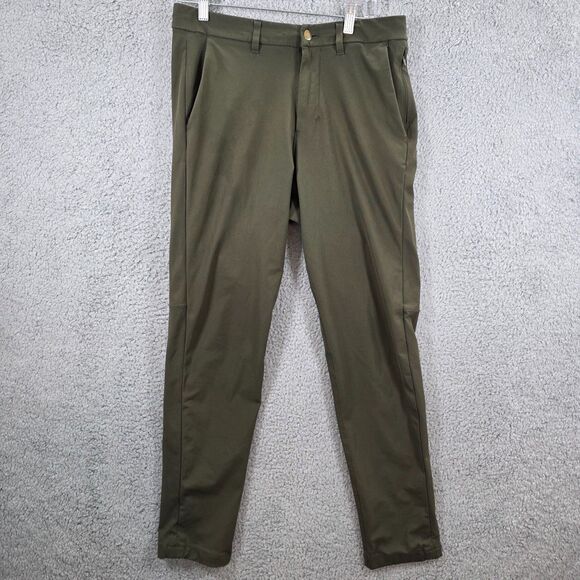 lululemon athletica Other - Lululemon Commission Slim Pants Men’s Green Warpstreme M5439S Size 30x30